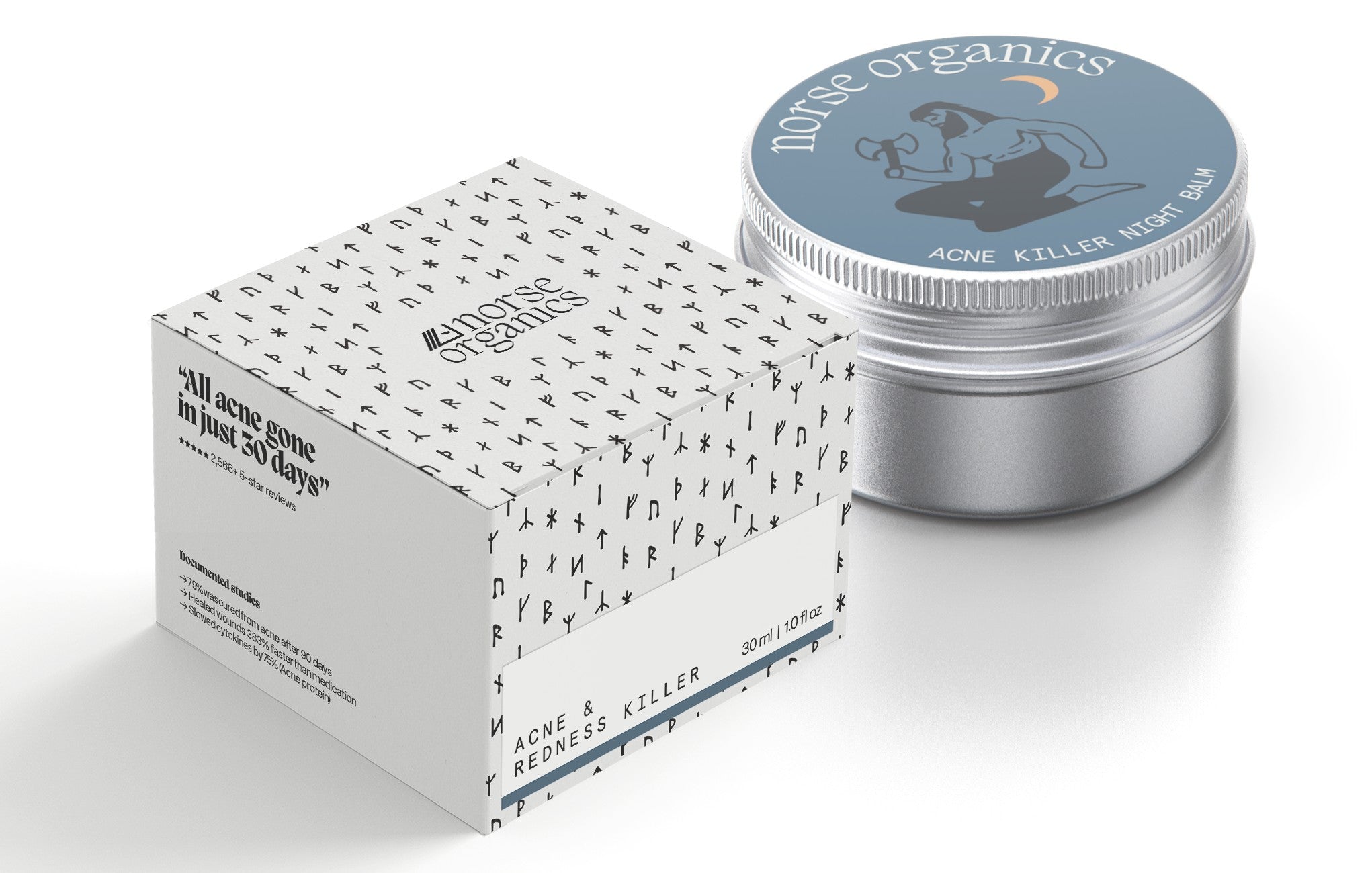 Kill Acne & Redness Ritual ddNorse Organics_Packaging_Acne Killer (1).jpg__PID:1012dd72-f820-4fec-a8e9-e932962cec74